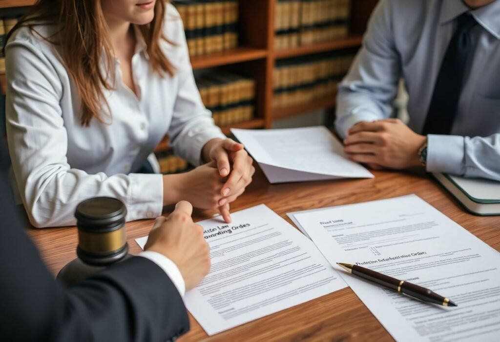 Legal discussion on family law and protection orders